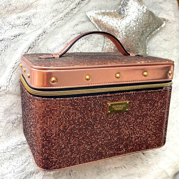 Victoria's Secret Makeup Victorias Secret Rose Gold Beauty Organizer Poshmark